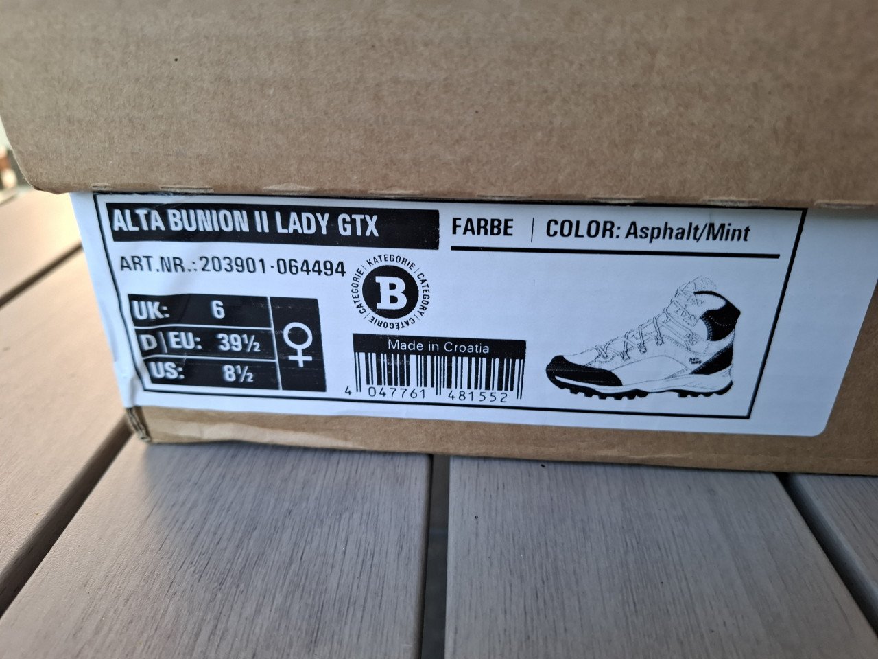 WANDELSCHOENEN DAMES (NIEUW)