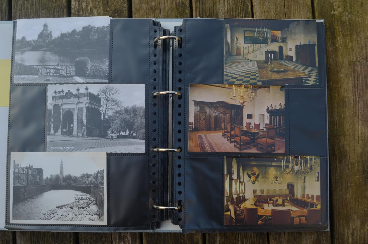 Map met 189 ansichten Middelburg na 1940 in goede staat