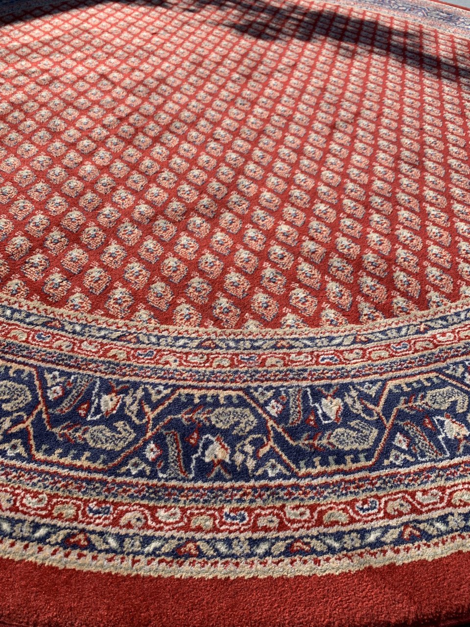 ✨Prachtig Sfeervol ROND Vintage Vloerkleed✨200 cm Doorsnede✨