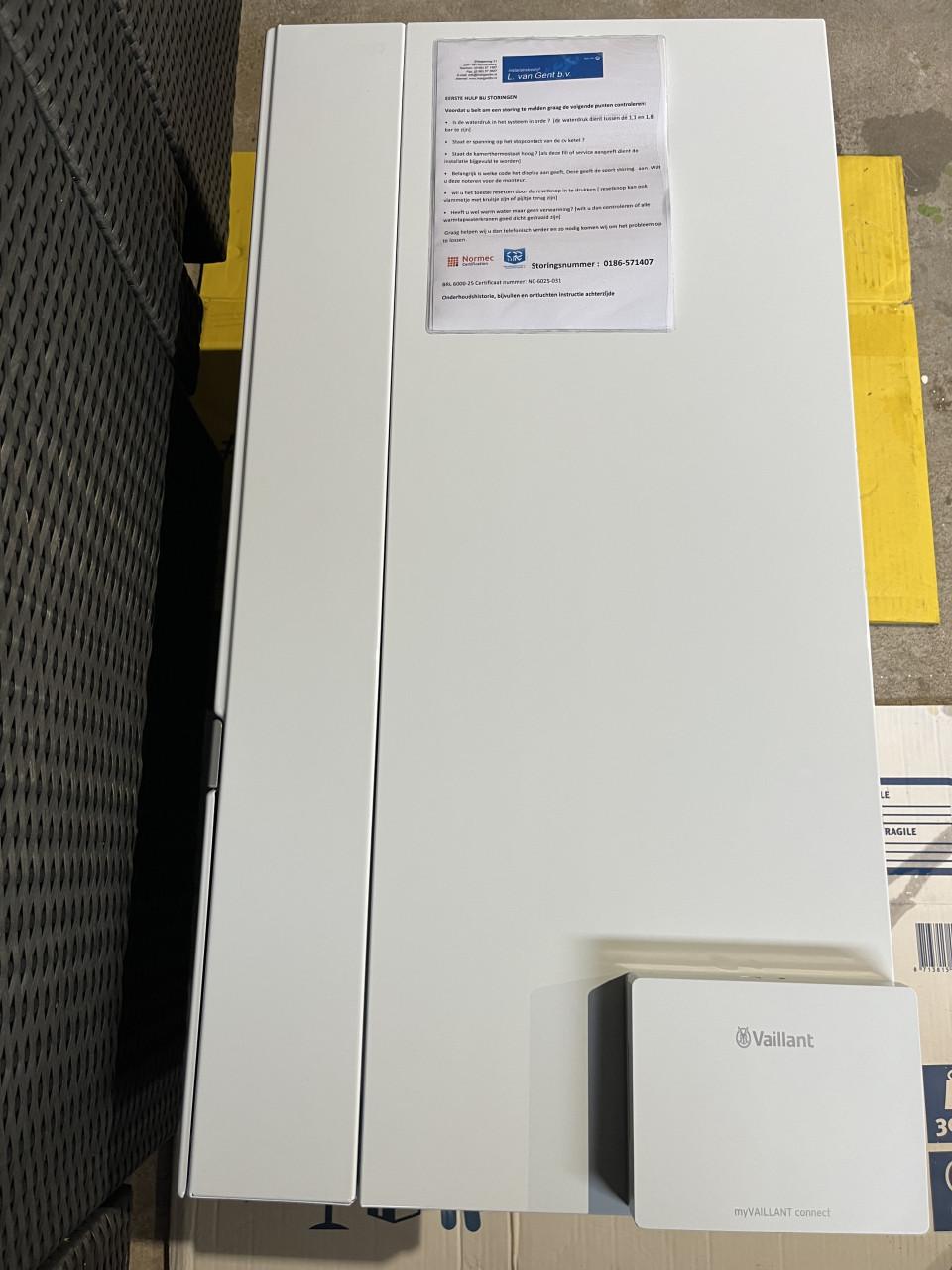 Vaillant ecoTEC plus HR-combi ketel (2019)