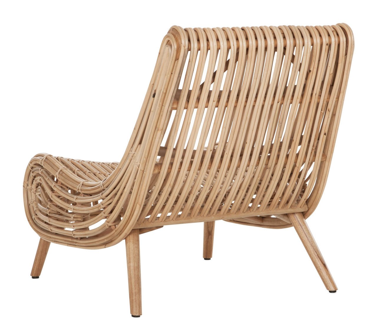 Rotan fauteuil, nu als showmodel afgeprijsd