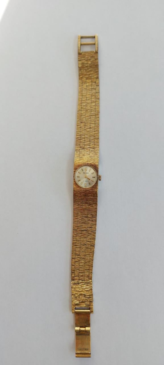 Accurist goldplated dames horloge
