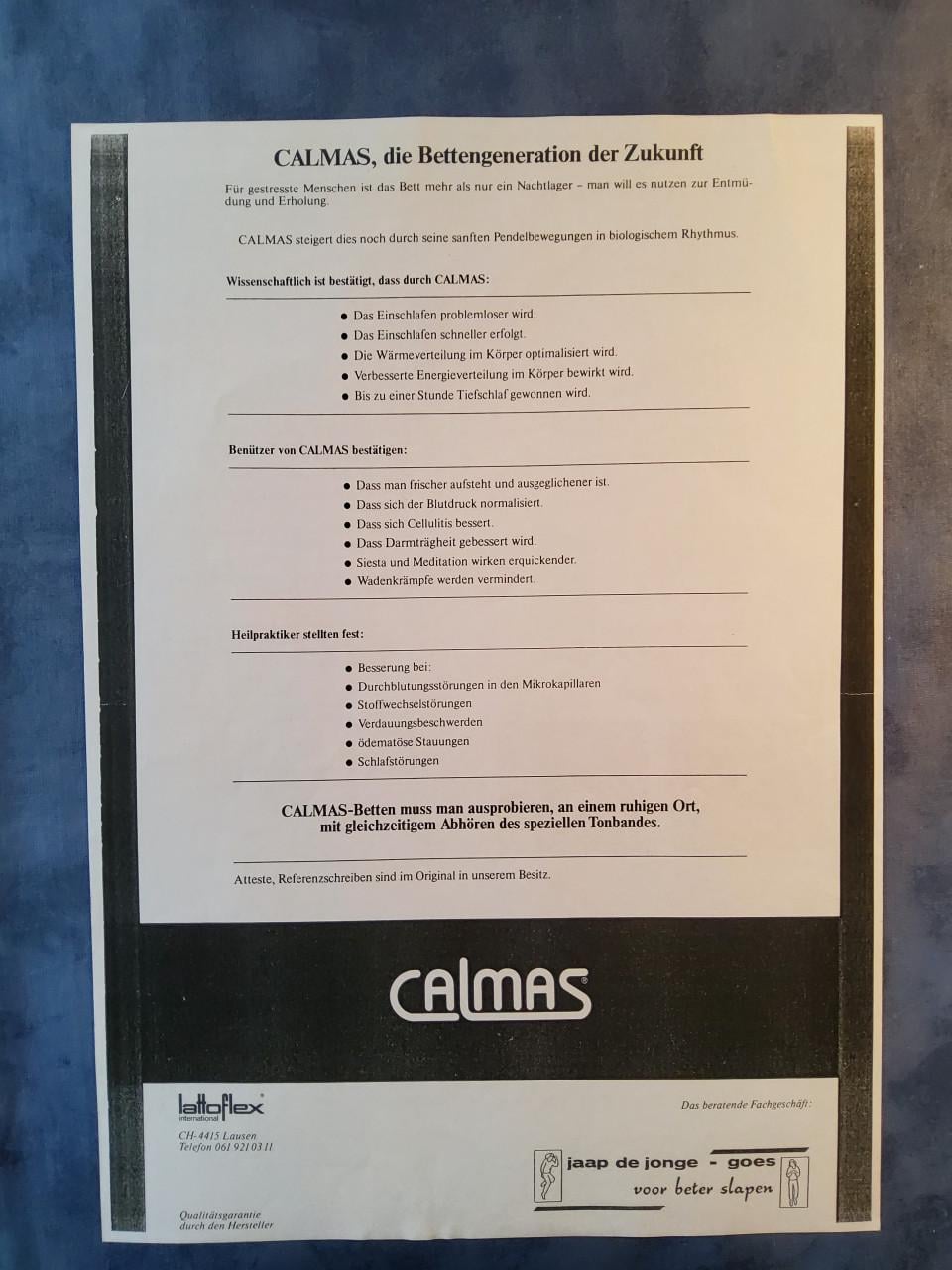 Vrijzwevende lattenbodem. Lattoflex