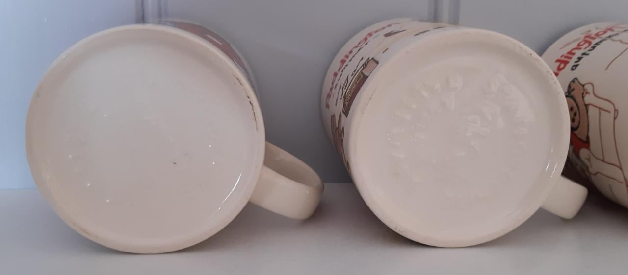Set van 4 Paddington Beer mokken uitgave Douwe Egberts