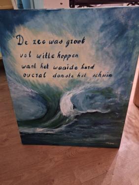 Schilderij zee
