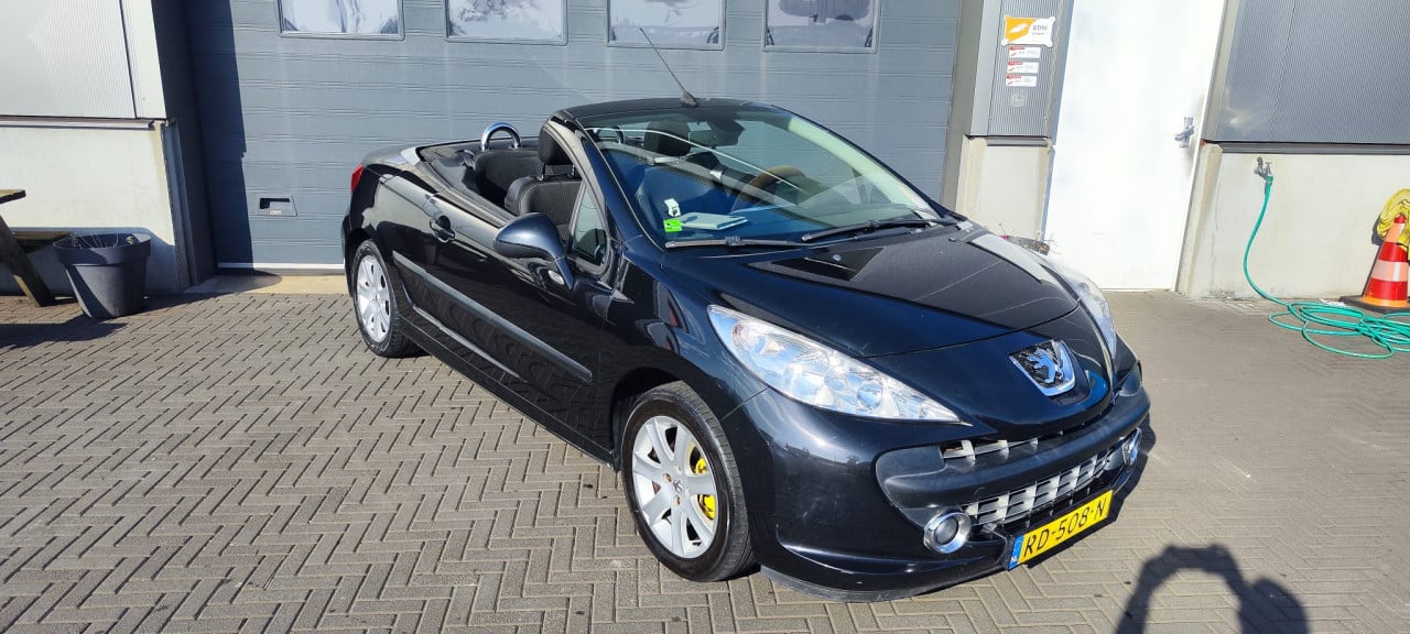 TE KOOP PEUGEOT 207 CC 1.6 VTI CABRIOLET HARDTOP