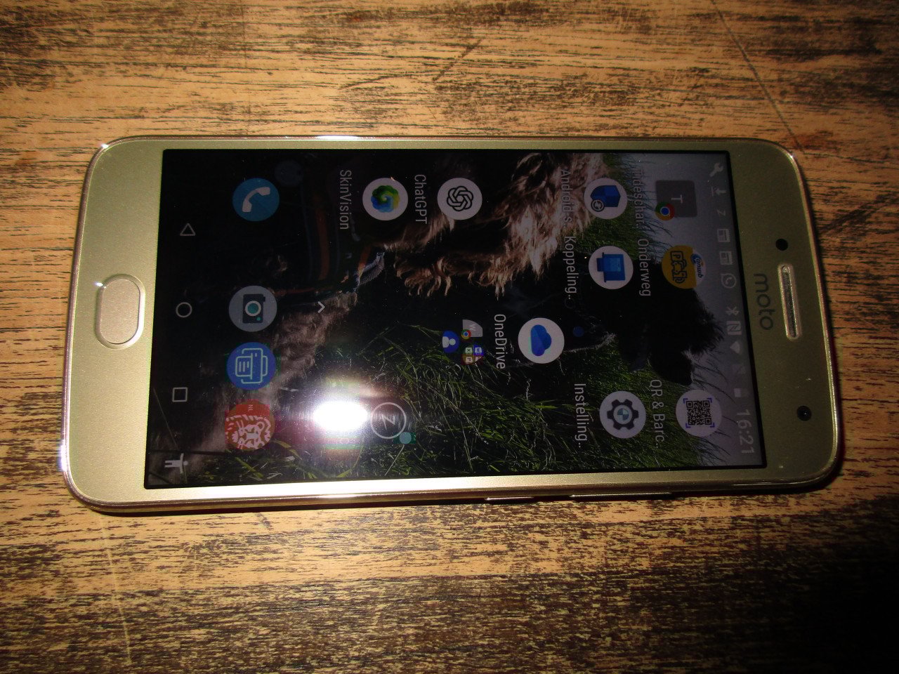 Motorola Moto g5 plus goud
