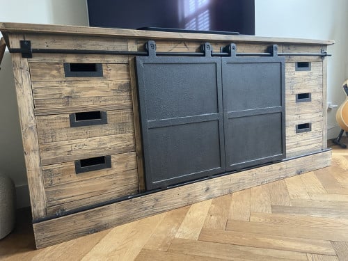 Dressoir Industrial - Old Pine ( van De Pagter M'burg)