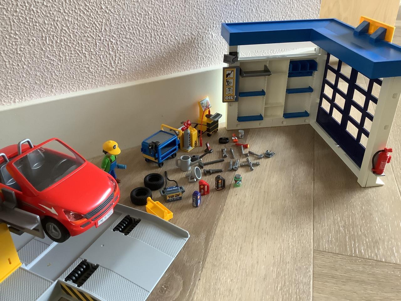 Playmobil autogarage 70202 met carwash 6571
