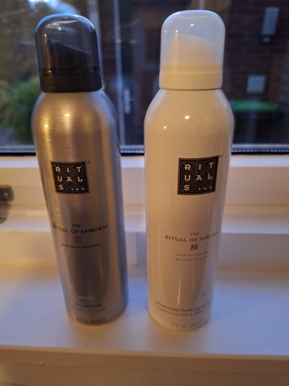 Rituals sakura en samurai bodyschuim nieuw