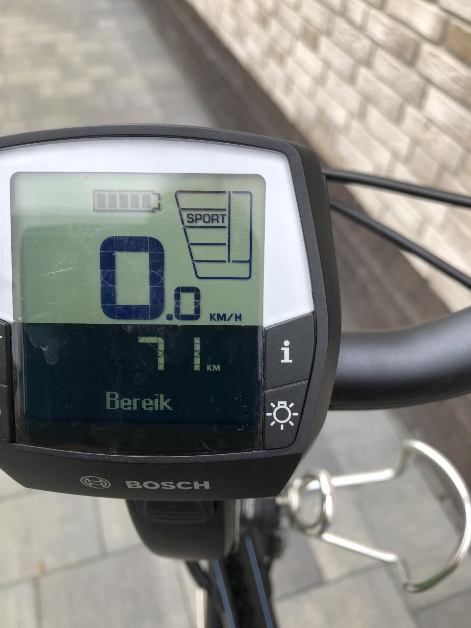 Electrische fiets zwart batavus