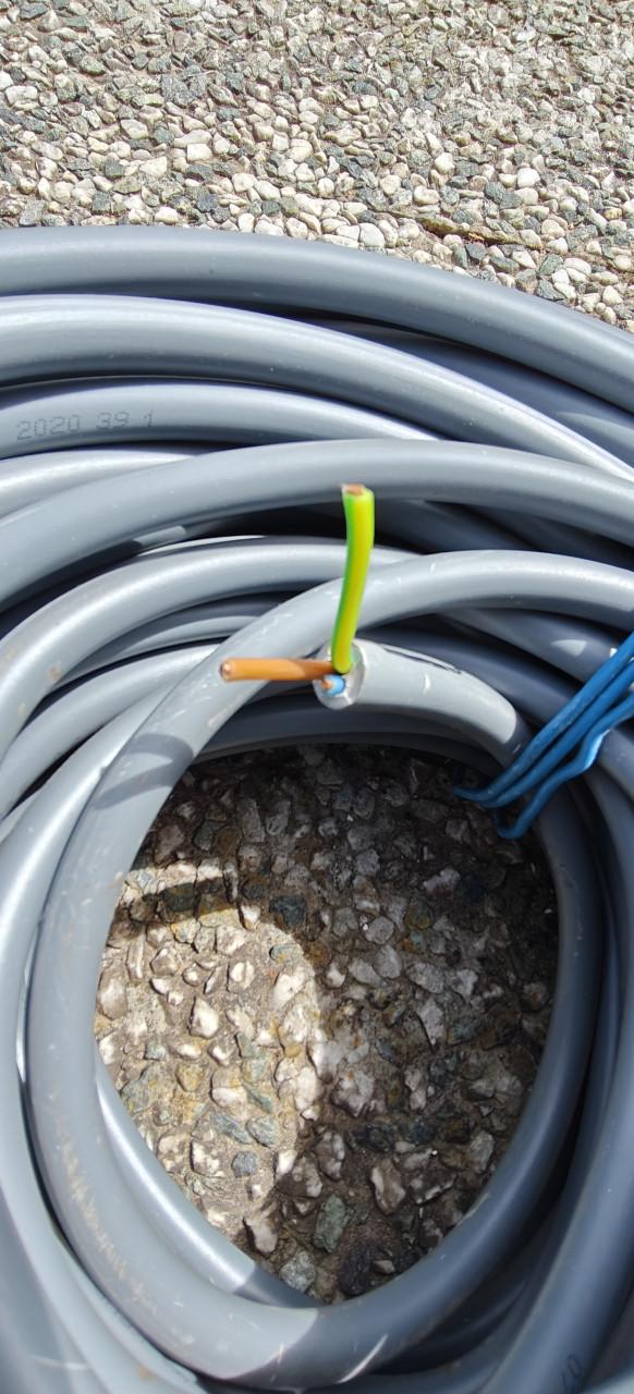 Te Koop 40 meter YMvk 3G2.5 mm