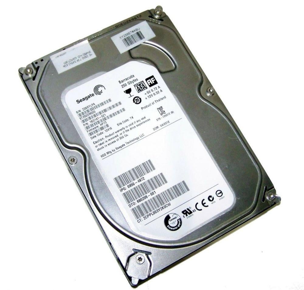 SEAGATE 250 GB 7200RPM 3.5INCH SATA hard disk drive