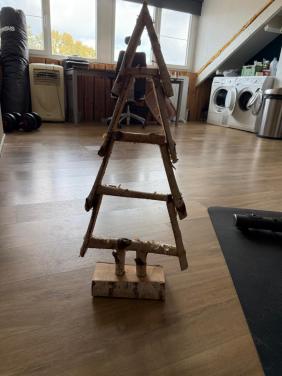 Houten kerstboom