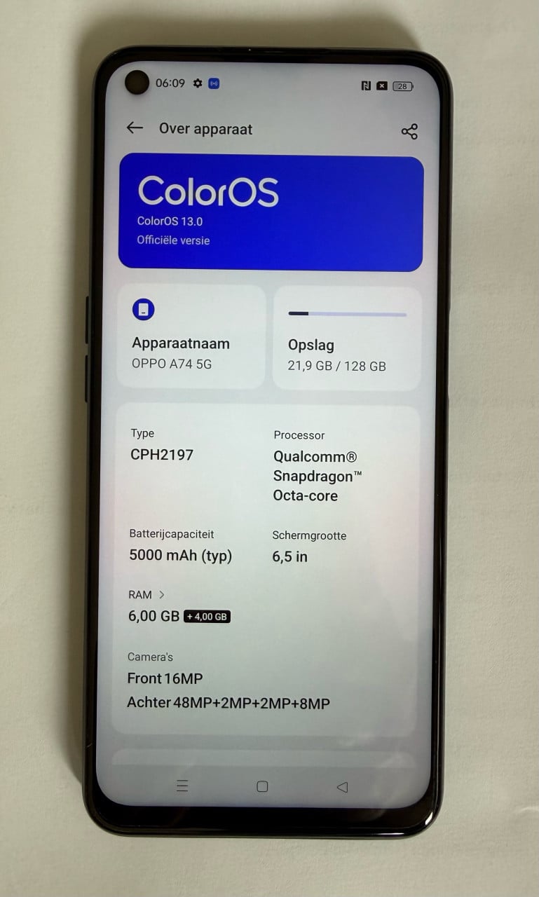 OPPO A74 5G
