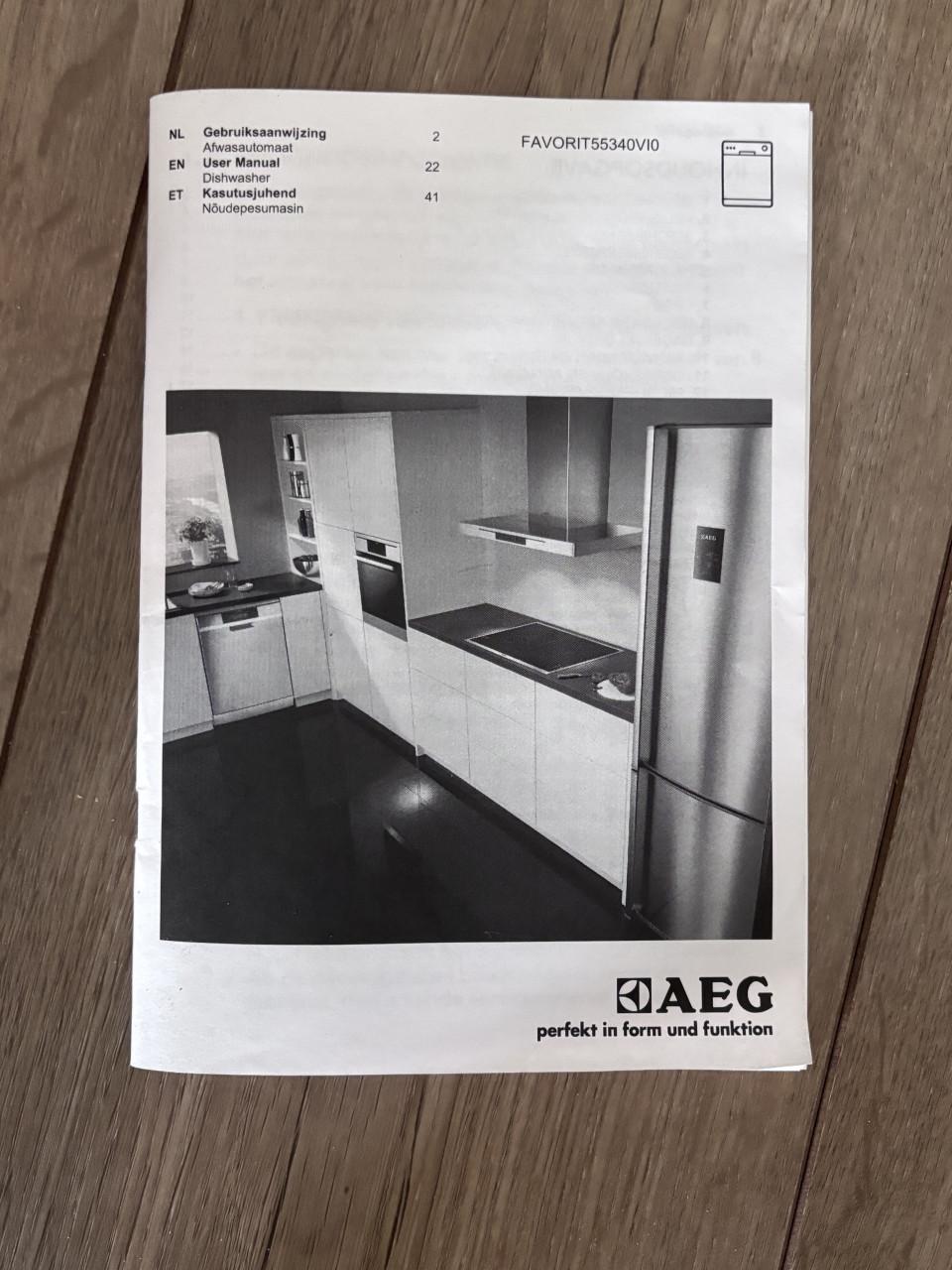 AEG vaatwasser