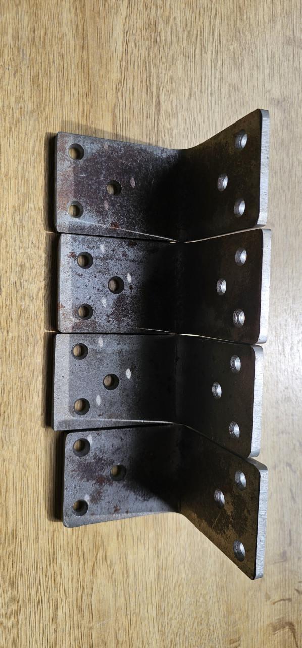 Steun beugels van ijzer