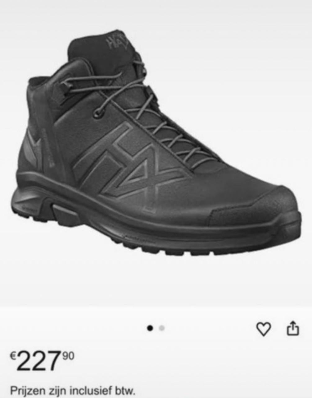 Nieuwe Haix heren schoenen maat 44