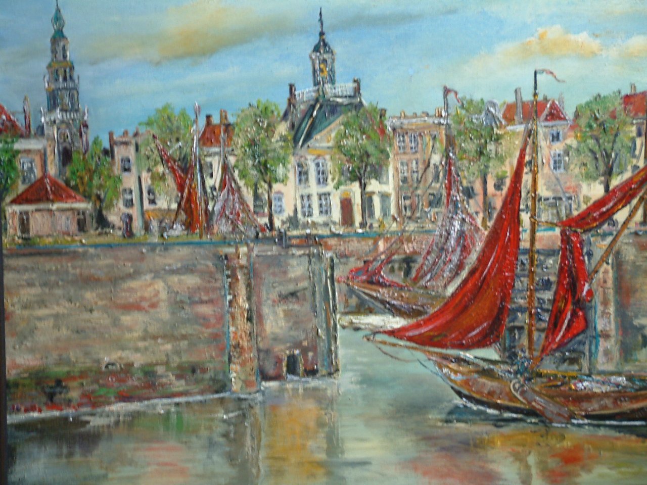 Schilderijen -- Jac Caljouw  Arnemuiden