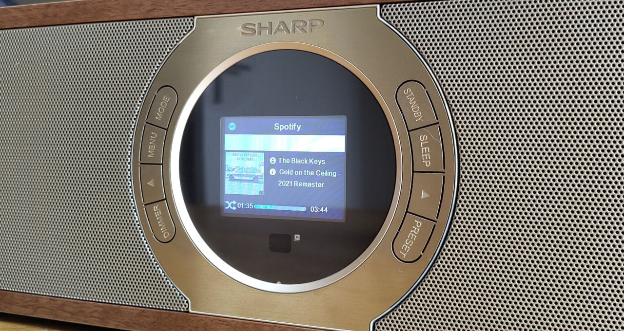 Sharp DR-I470BR Pro internetradio met DAB+, FM, Spotify en Bluetooth