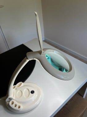 Fijne loeplamp (Livarno)met LED verlichting