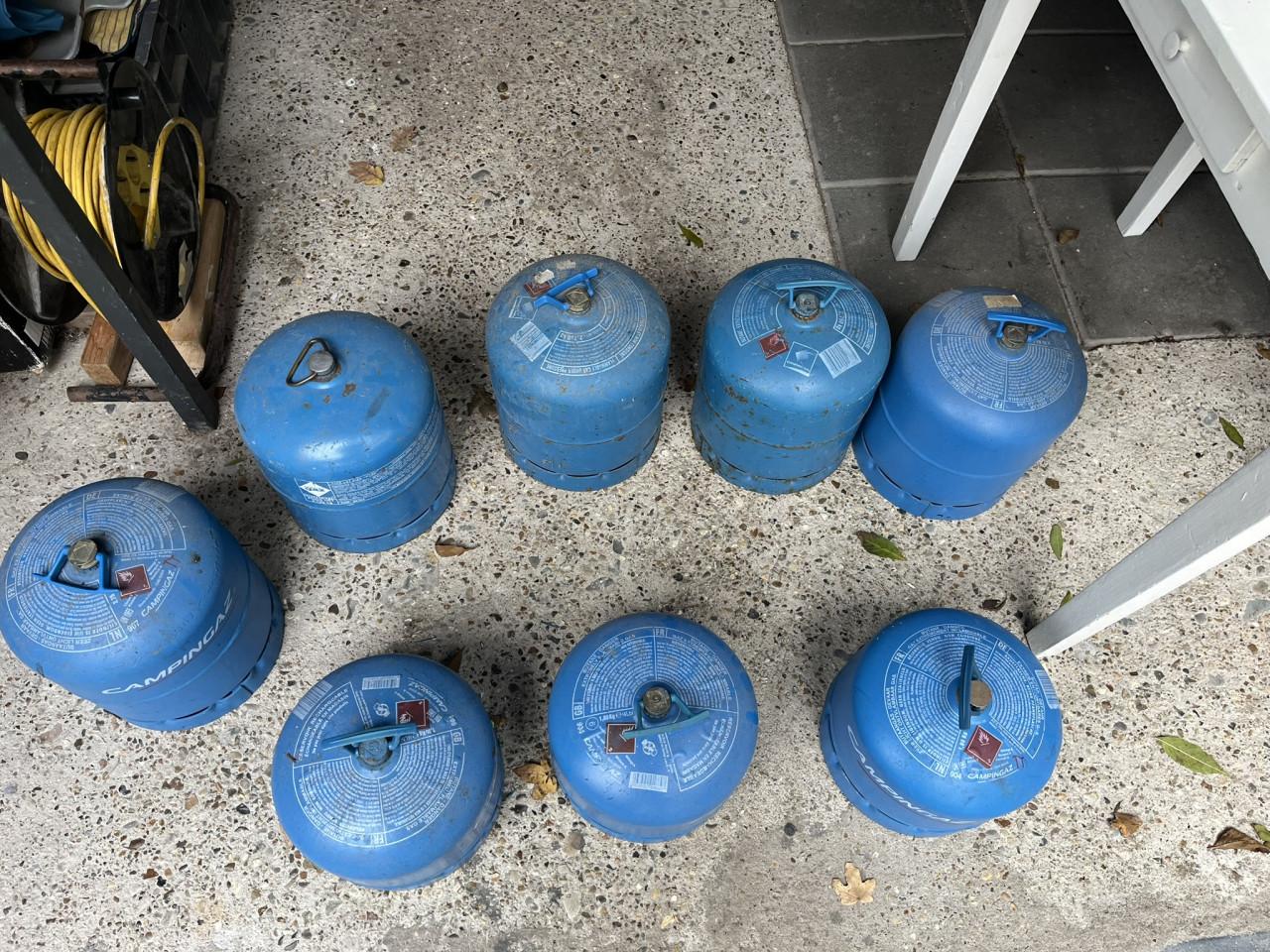 Campingaz gasfles 904 en 907 Leeg