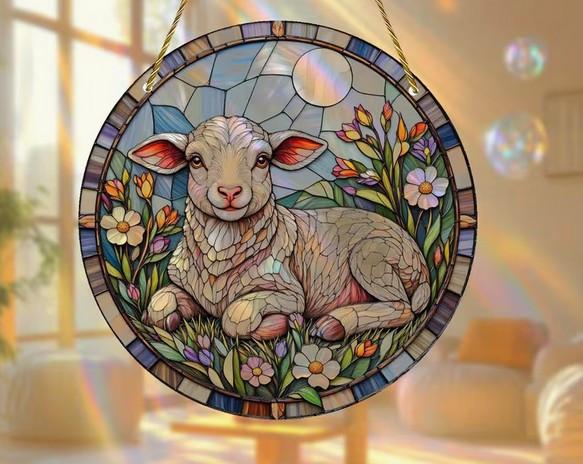 Raamhanger schaap ( doorschijnend )