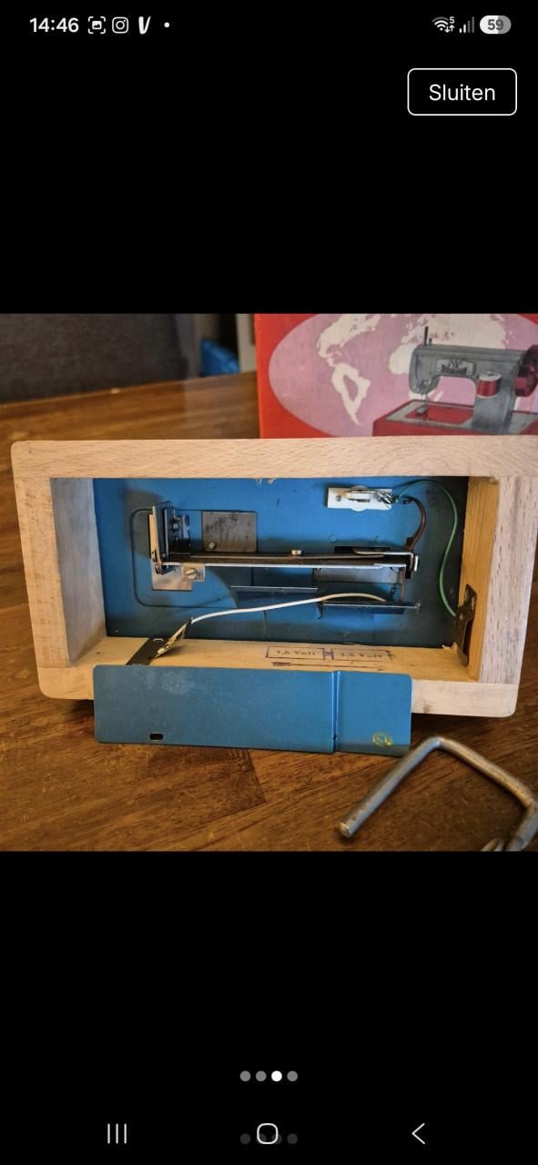 Vintage naaimachine