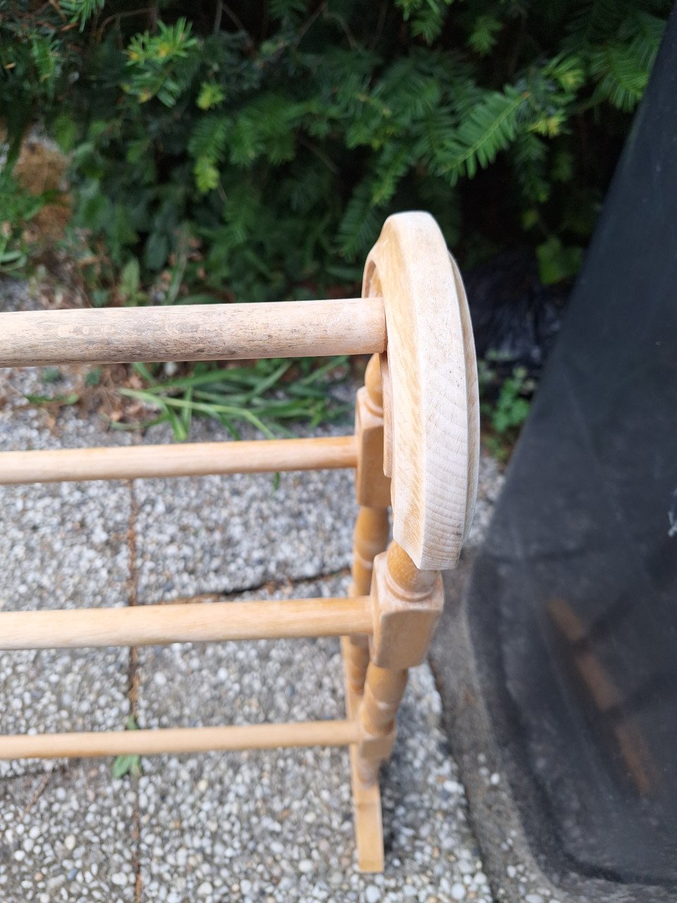 Houten rek