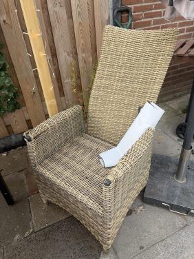 Tuinstoel 2x
