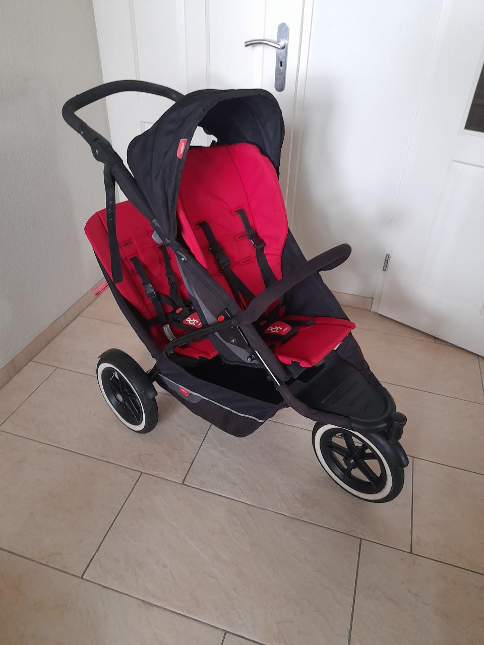 Phil & teds duo wandel (in goede nette staat )     Met tweede zitje