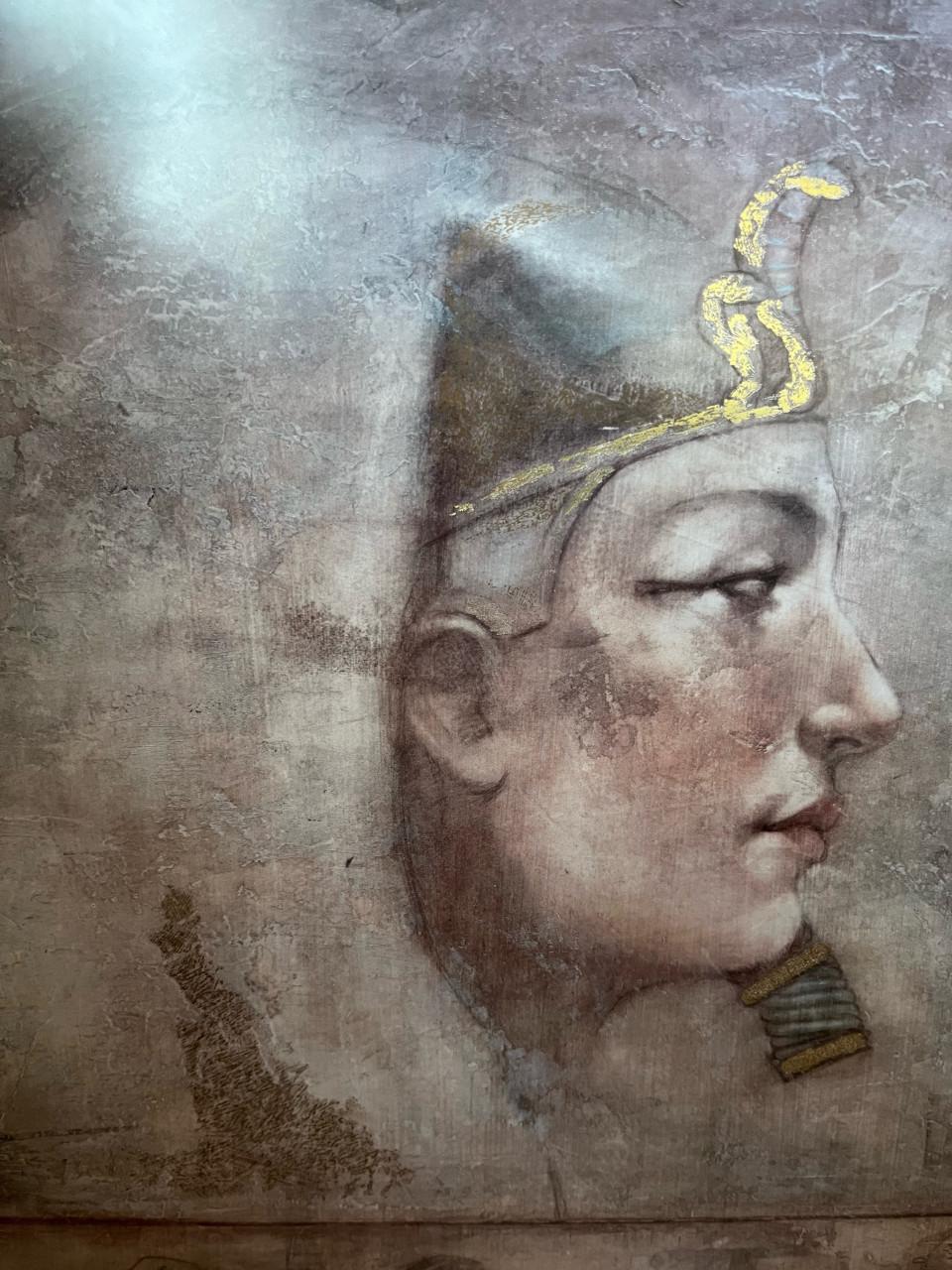 Set schilderijen Egyptisch Ramses Cleopatra – John Parrish – met lijst