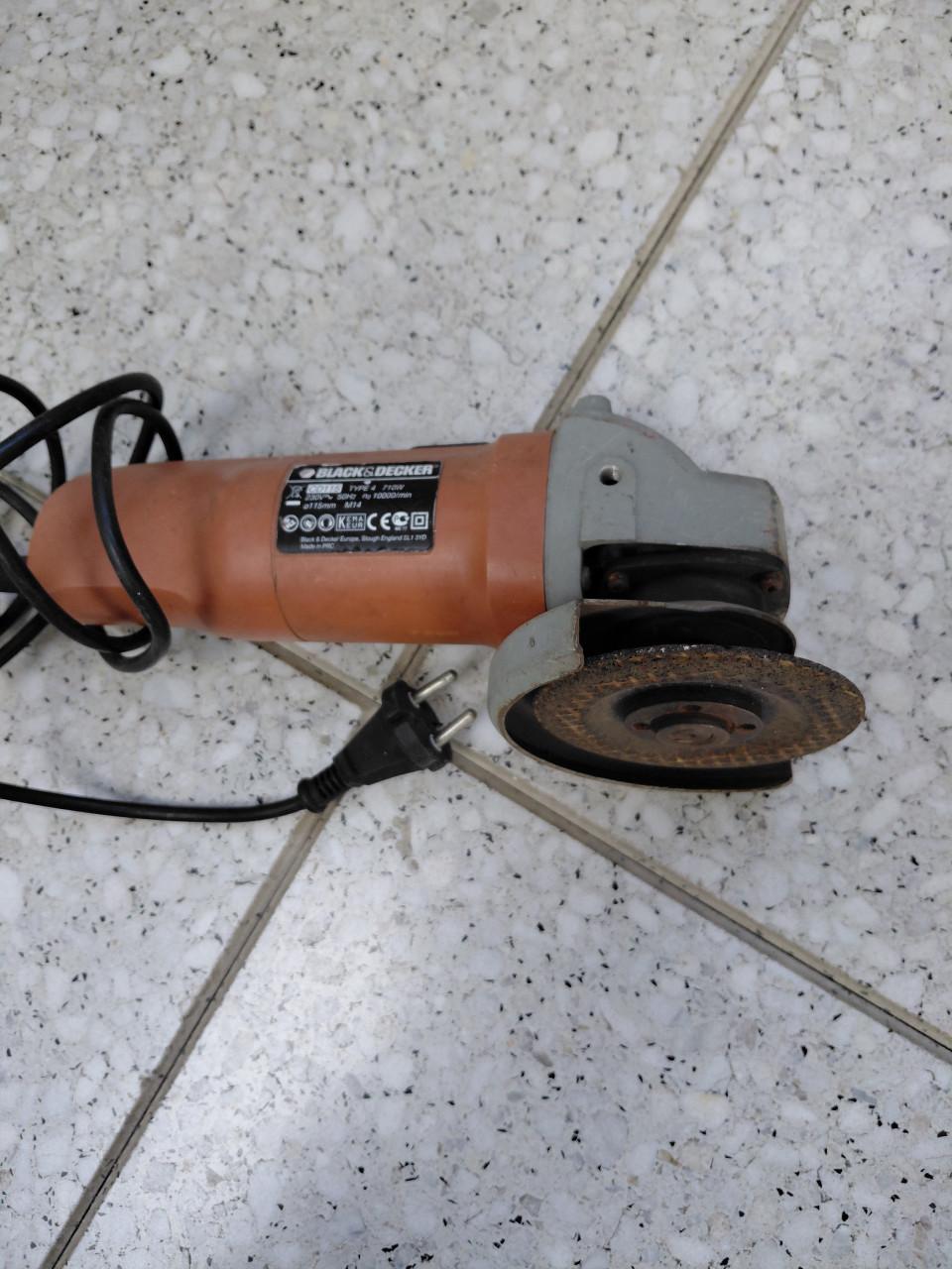 Afbraam slijptol Black&Decker