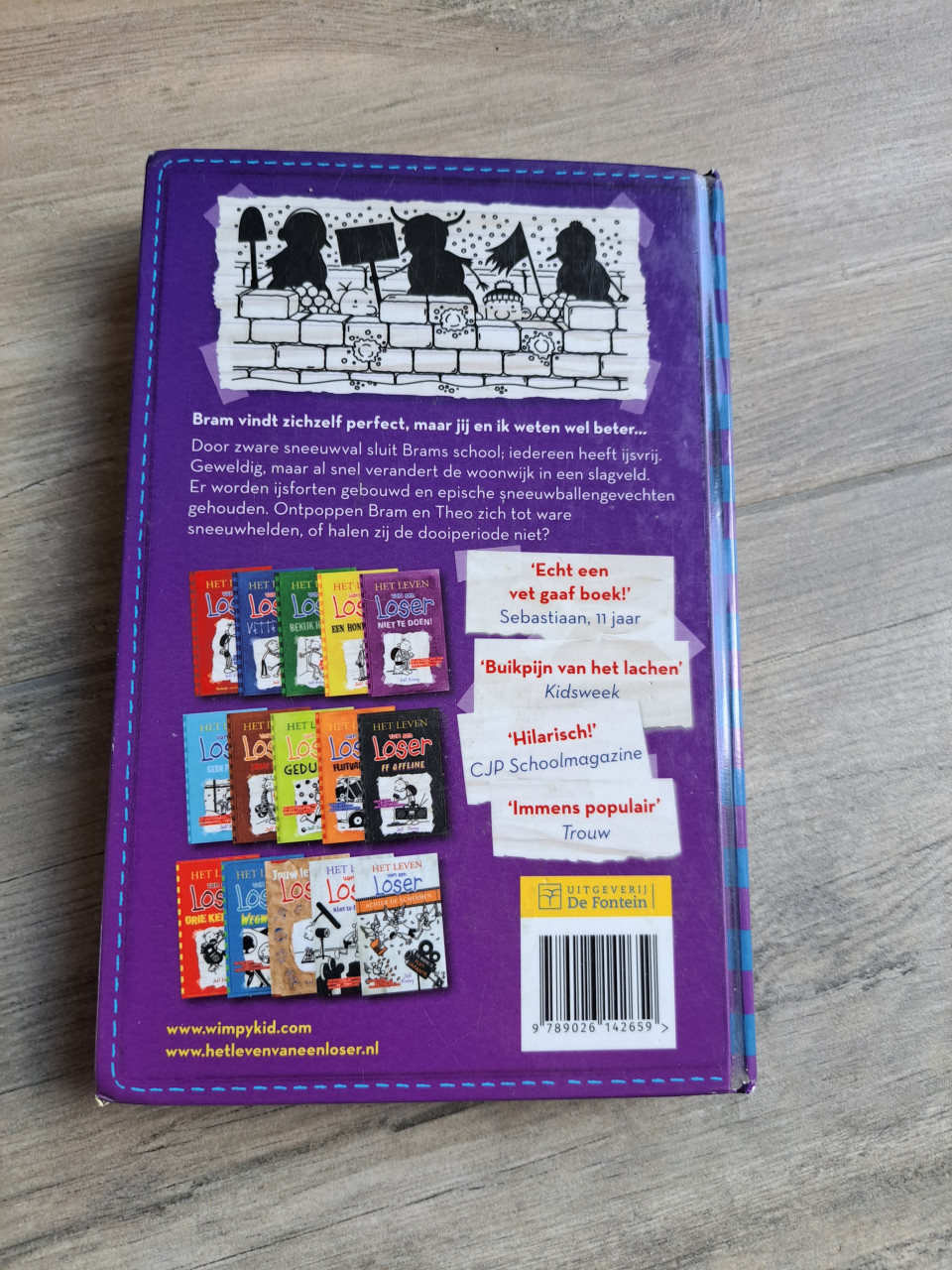 Het leven van een loser, vet cool Jeff Kinney