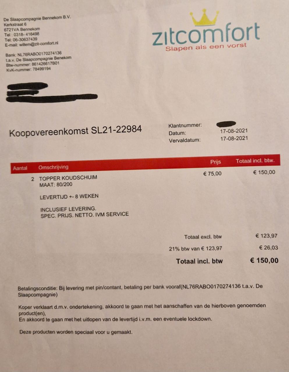 Matrastopper topper topmatras