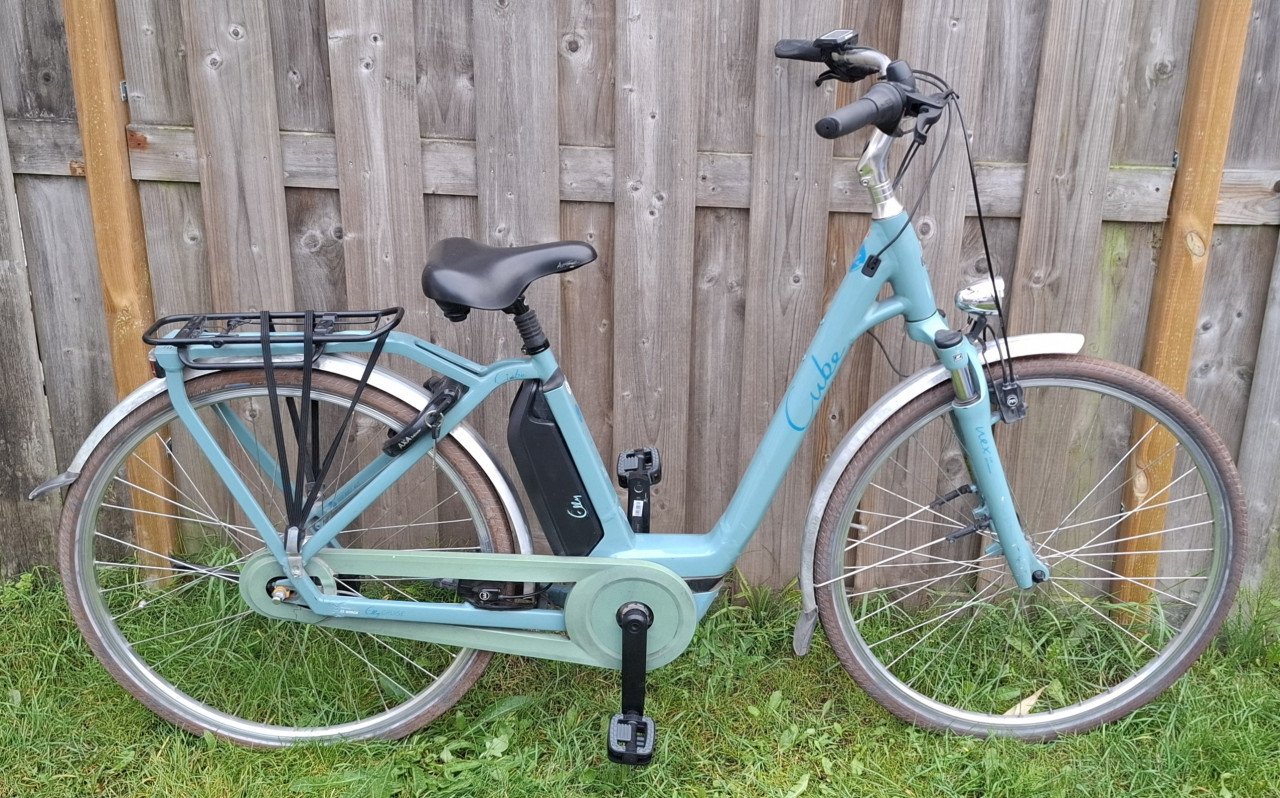 Cube City Cruise Bosch middenmotor elektrische fiets 400Wh