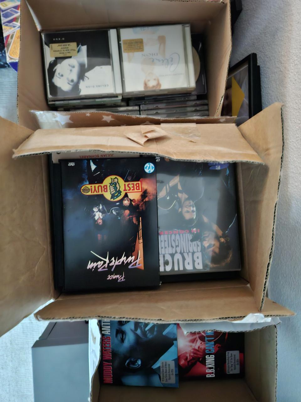 150 CD's en 30 muziek DVD's in één koop