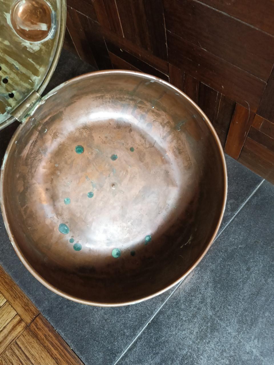 Prachtige antieke beddenpan