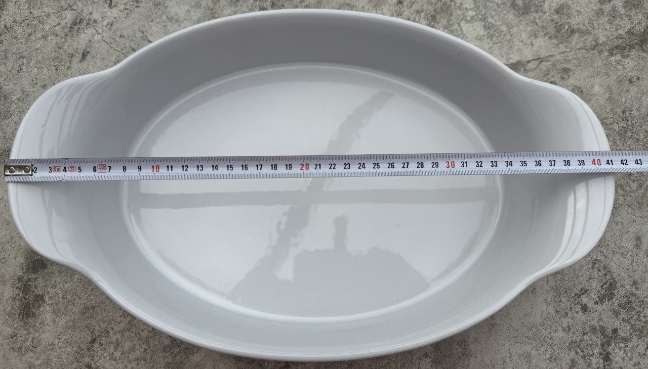 NIEUWE Prachtige grote ovenschaal. Voor 10 pers of meer.