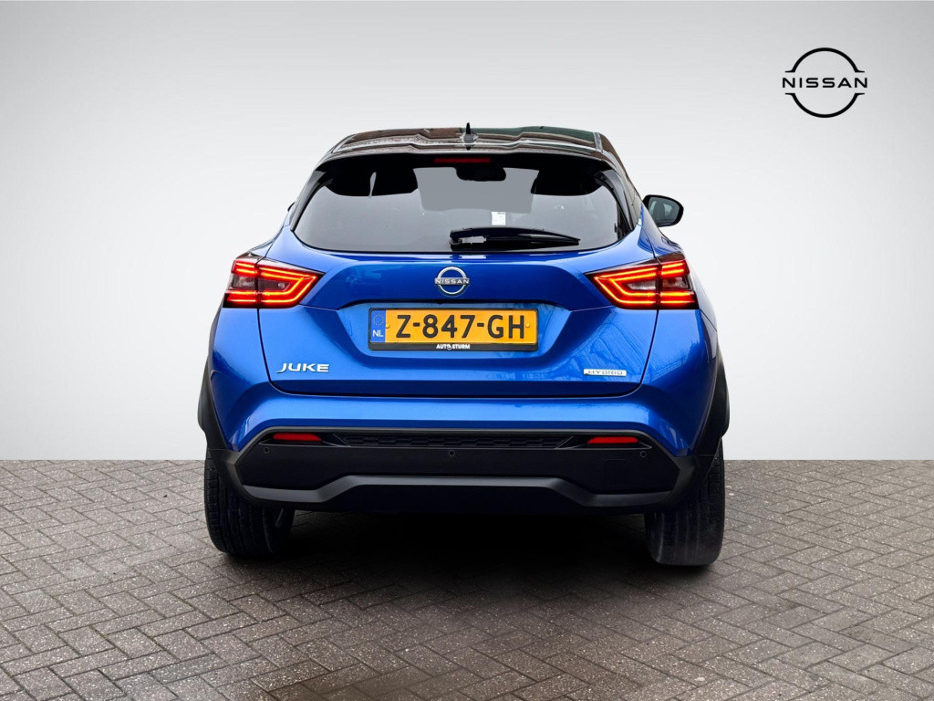 Nissan Juke 1.6 hybrid tekna sound + cold pack | leder | stuur- + stoelverw