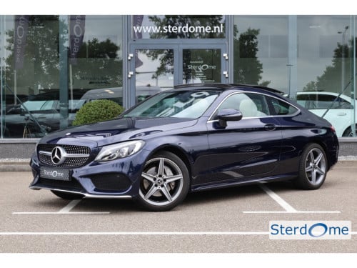 Mercedes-Benz C-Klasse coupé 200 ambition l panoramadak l beige leder inter