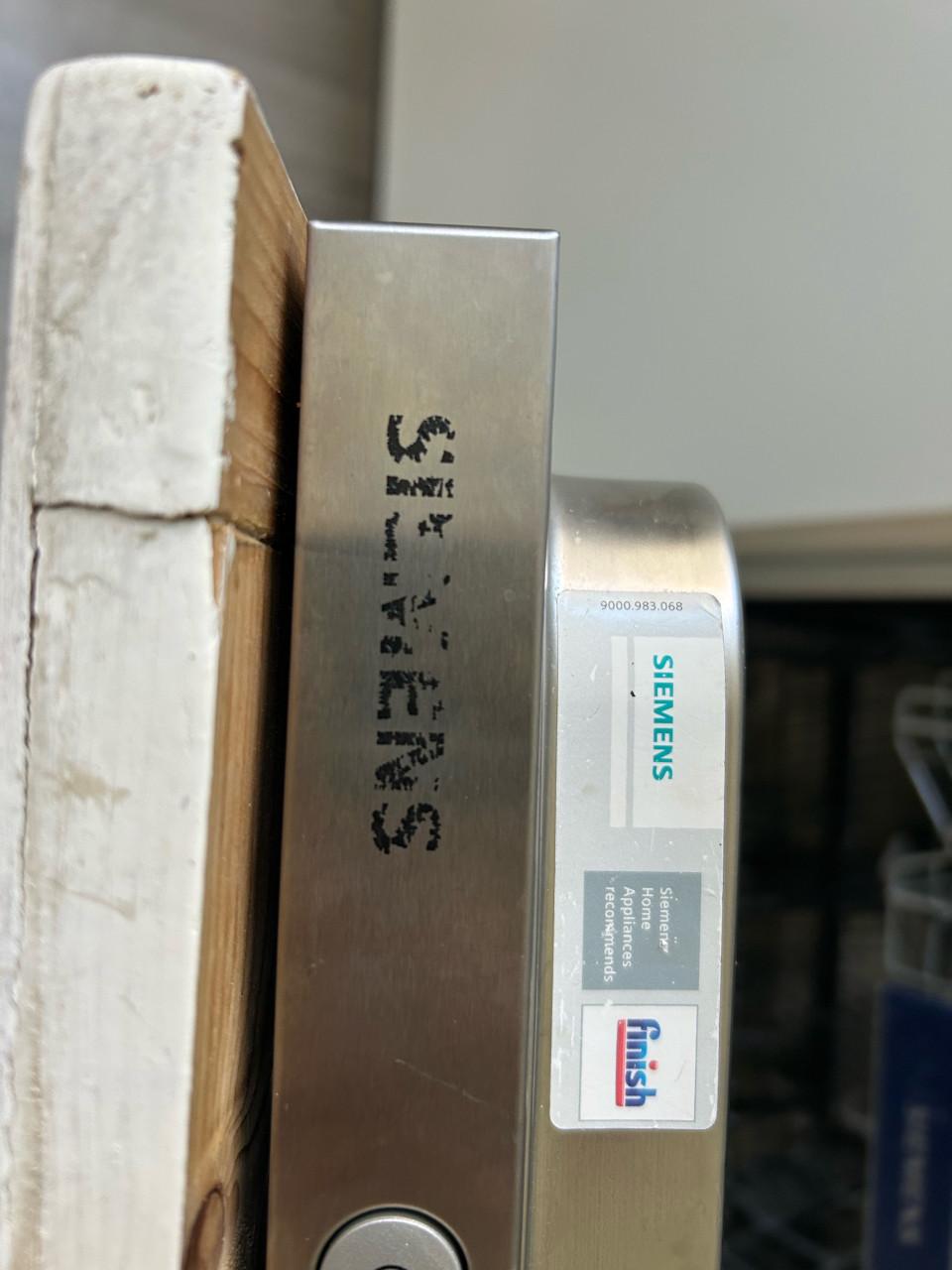 Siemens inbouw vaatwasser