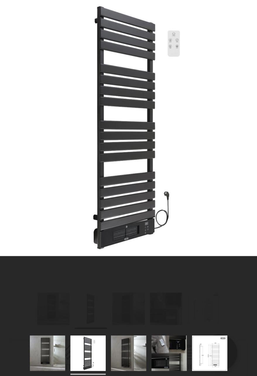 Hudson Reed elektrische handdoekradiator - NIEUW