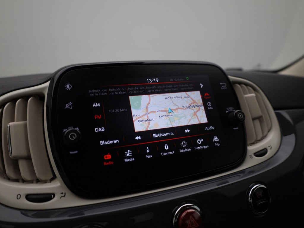 Fiat 500 1.0 hybrid lounge | lmv | parker sensoren | climate control | dab 