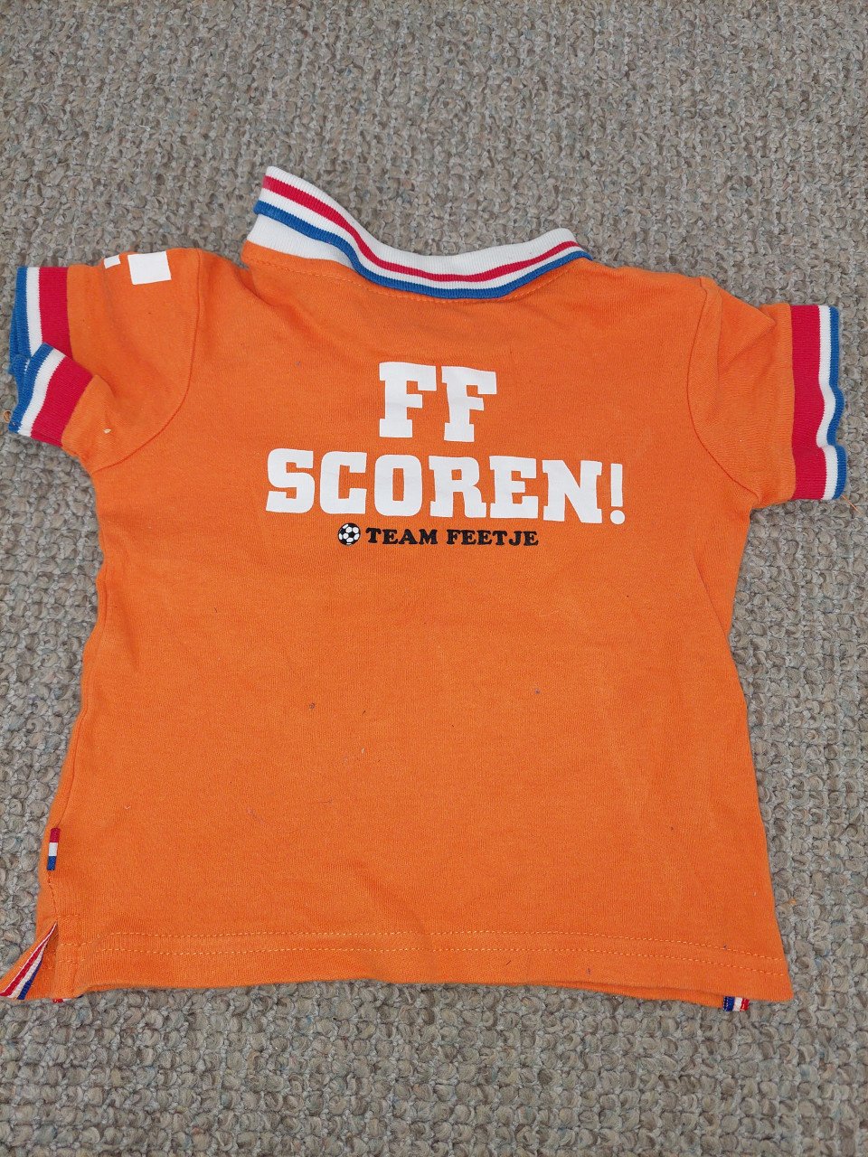 Oranje shirt