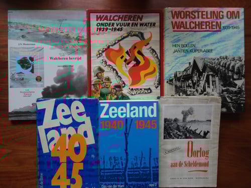 6 Boeken over de oorlog in Zeeland.