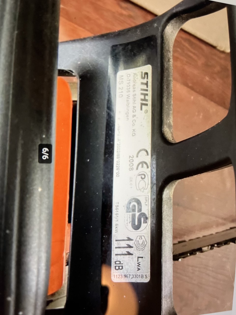 Stihl kettingzaag MS 210