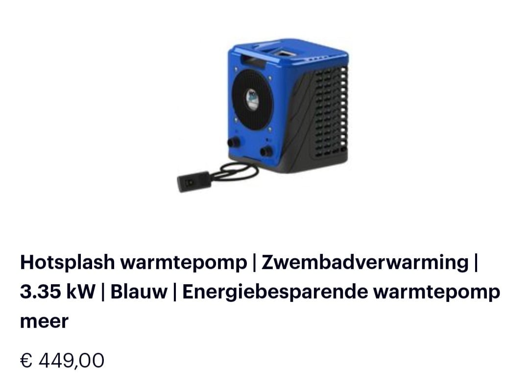 ☀️Intex Prism Frame Zwembad met warmtepomp☀️
