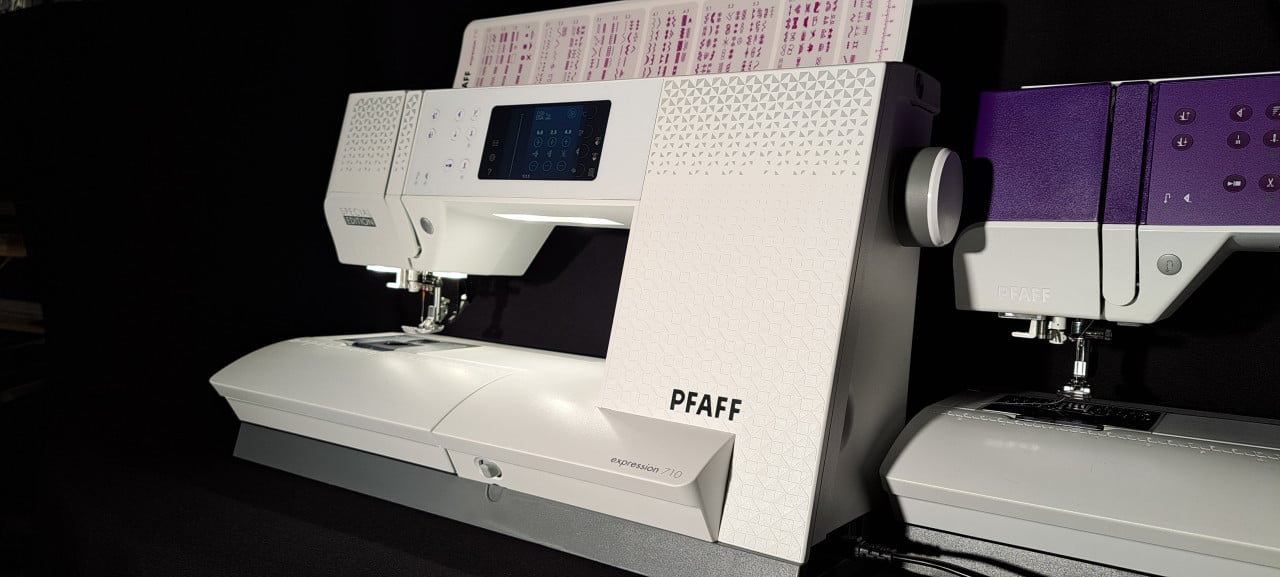 PFAFF special EDITION...mooi in 't wit!!