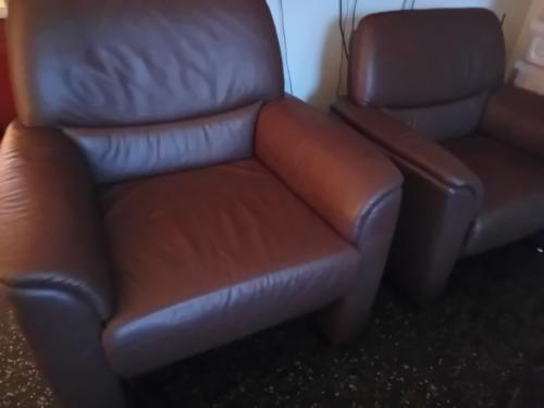 2 fauteuil en 3 zitsbank